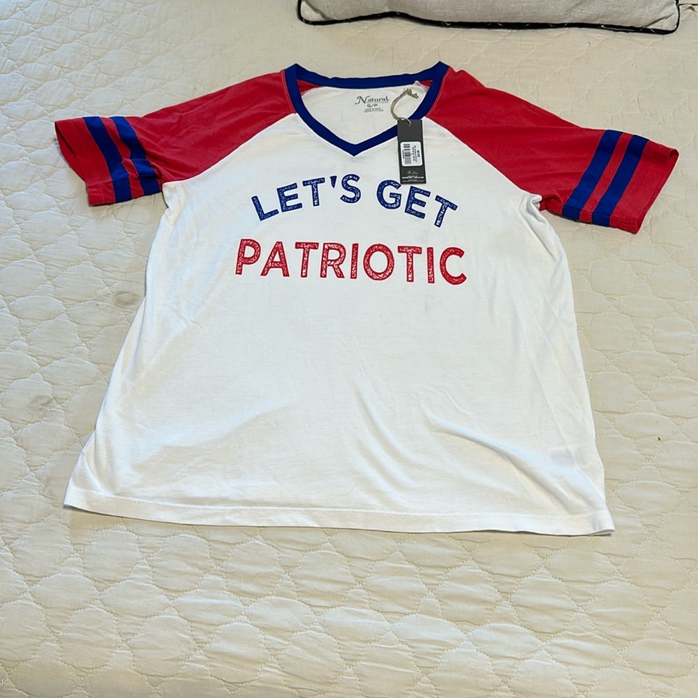 Women’s size small tee, new with tags